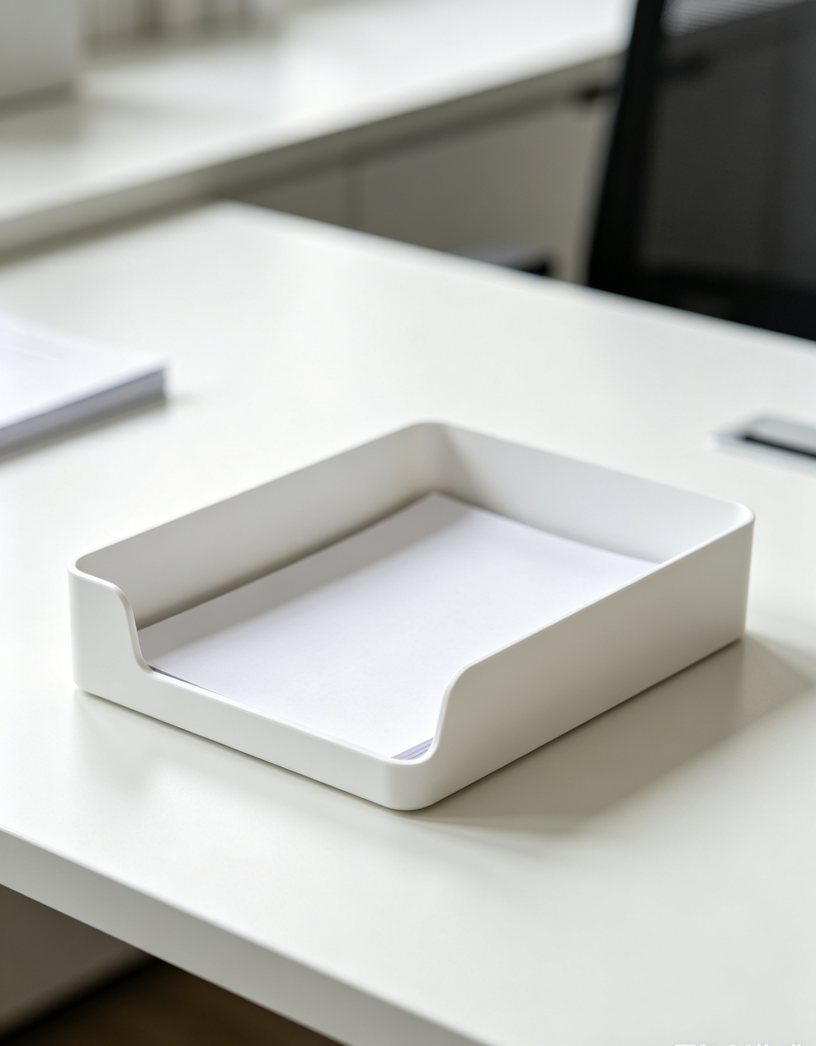 Minimalist Single-Layer Desk Tray Organizer