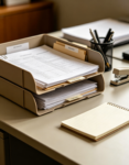 Large Desktop Sorting Tray System
