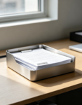 Slim Metal Desk File Organizer