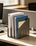 Vertical Desk File Organizer Tray